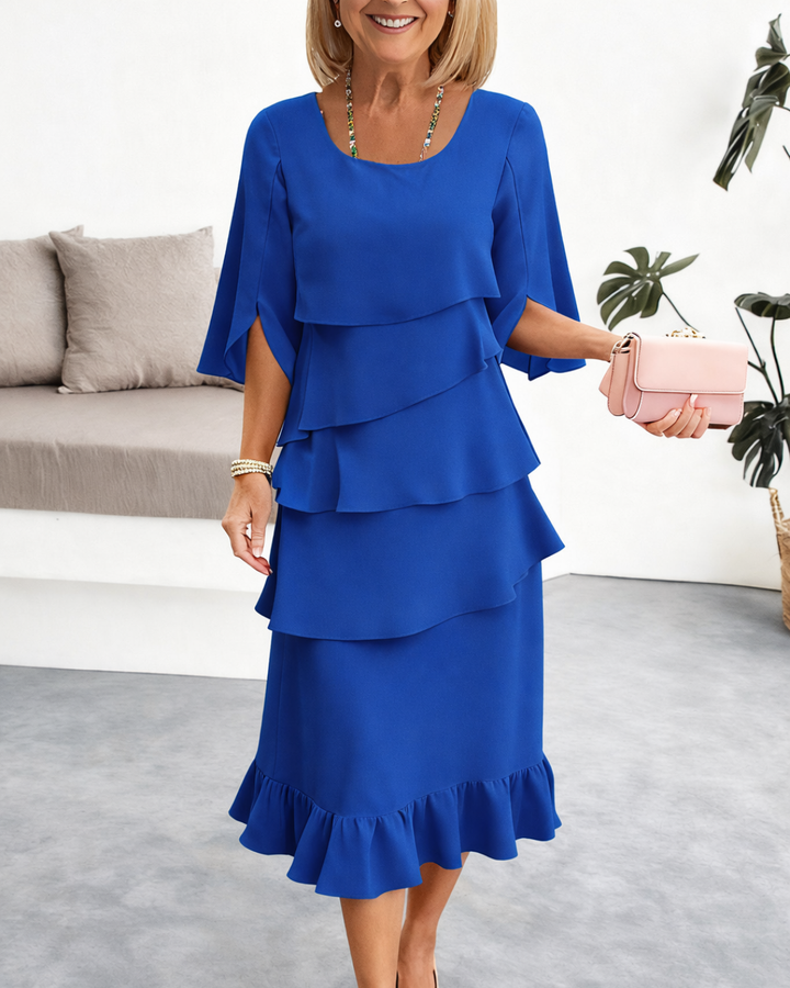 Elizabeth™ Ruffle Midi Dress