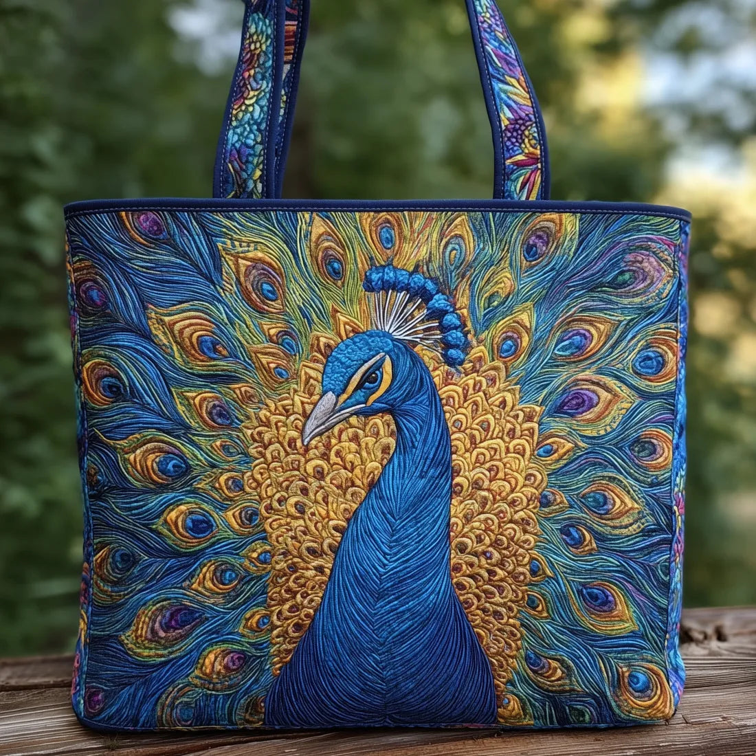 Handcrafted Bag - Royal Peacock