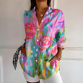 Arleth™ Colourful Pattern Blouse