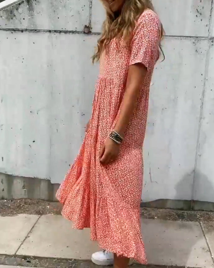 Sofie™ Casual Floral Print Dress
