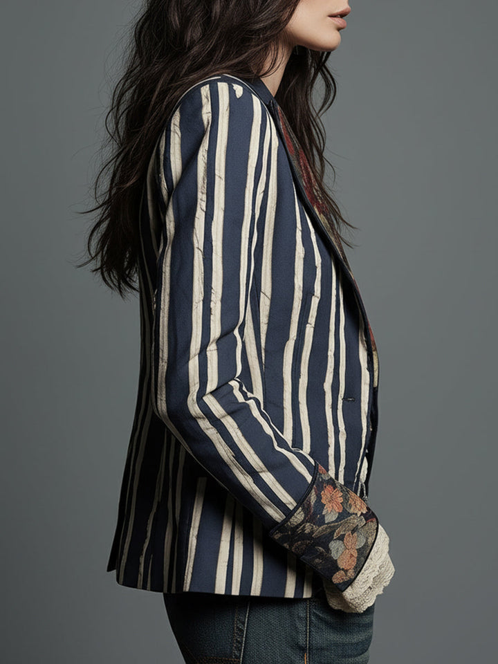 Eden™ Bohemian Striped Blazer