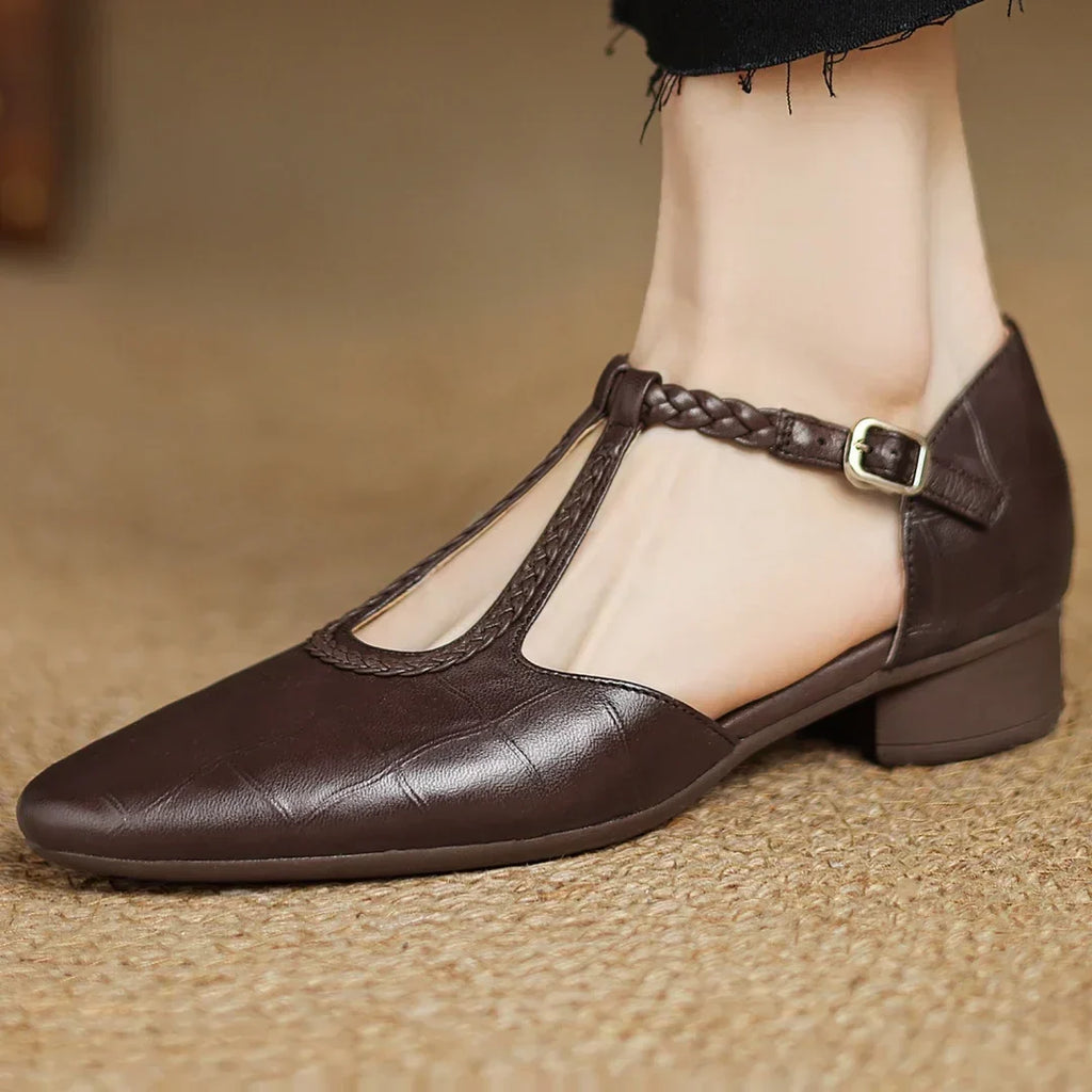 Eliana™ Elegant Leather Sandal