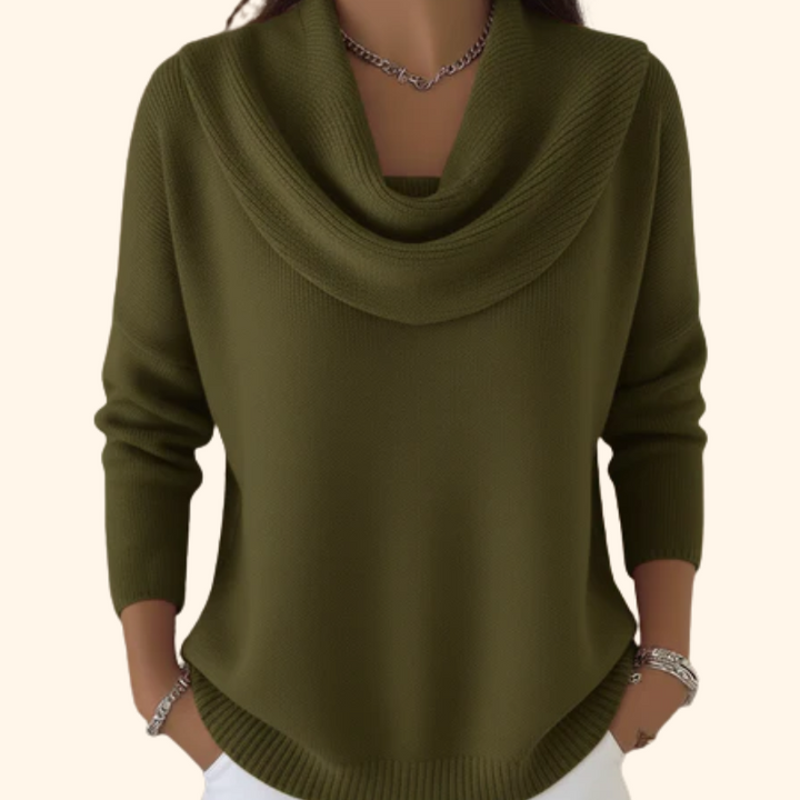 Gwen™ Elegant Collared Sweater