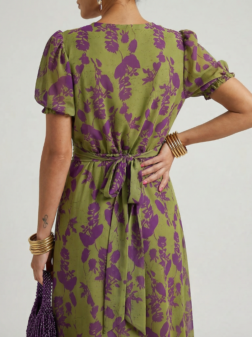 Hanna | Relaxed Floral Midi Dress