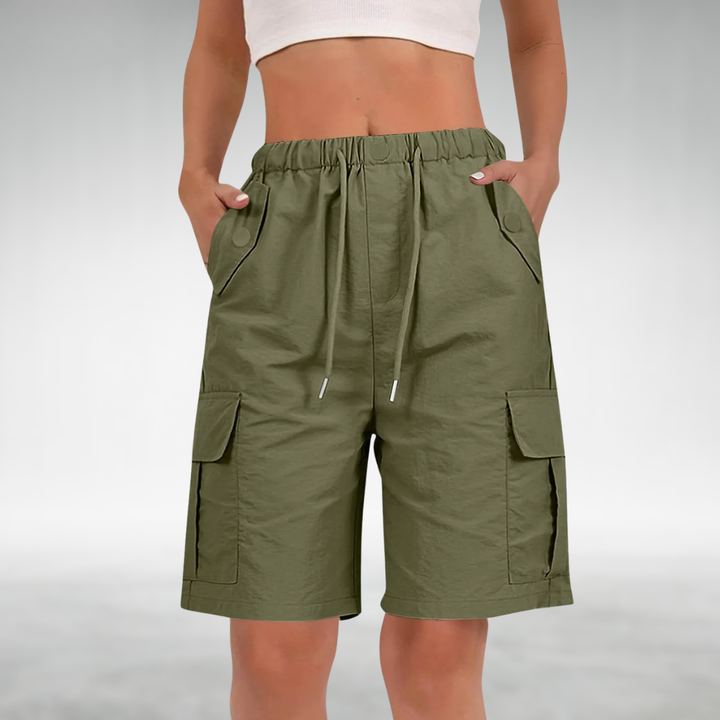 Leanna™ Comfort Stretch Cargo Shorts