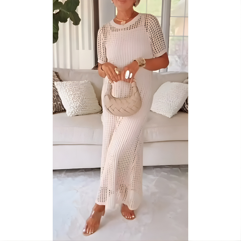 Ariella™ Elegant Cut-Out Maxi Dress