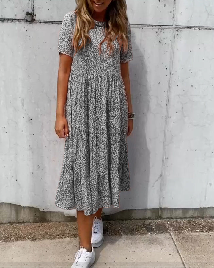 Sofie™ Casual Floral Print Dress