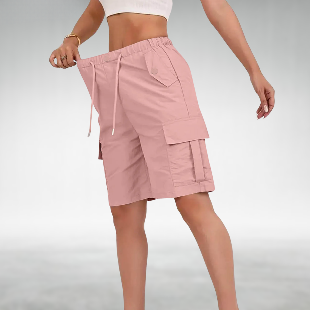 Leanna™ Comfort Stretch Cargo Shorts