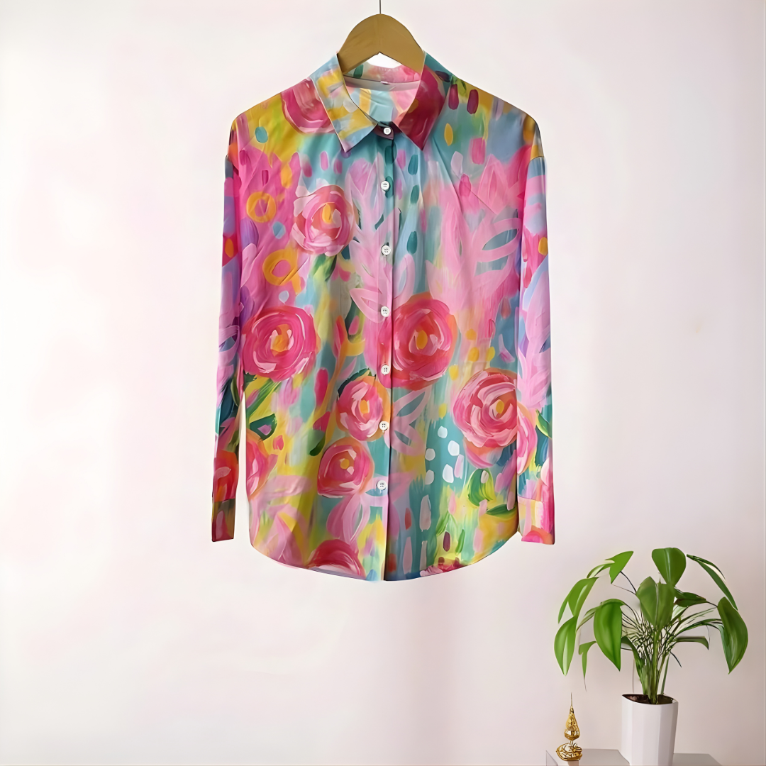 Arleth™ Colourful Pattern Blouse