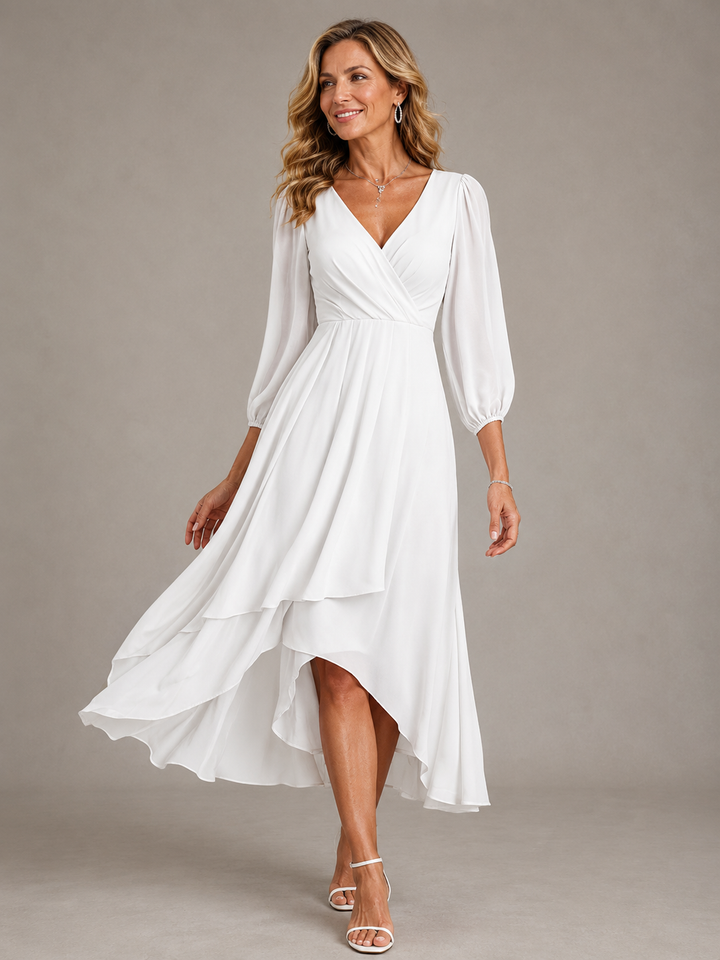 Lottie | Elegant V-Neck Maxi Dress