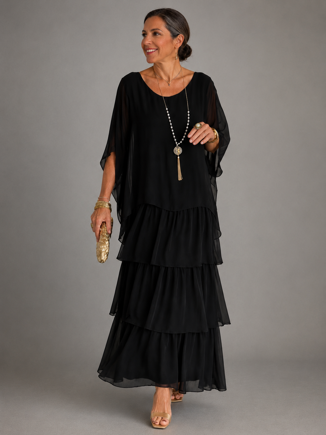 Heaven | Elegant Flowing Maxi Dress