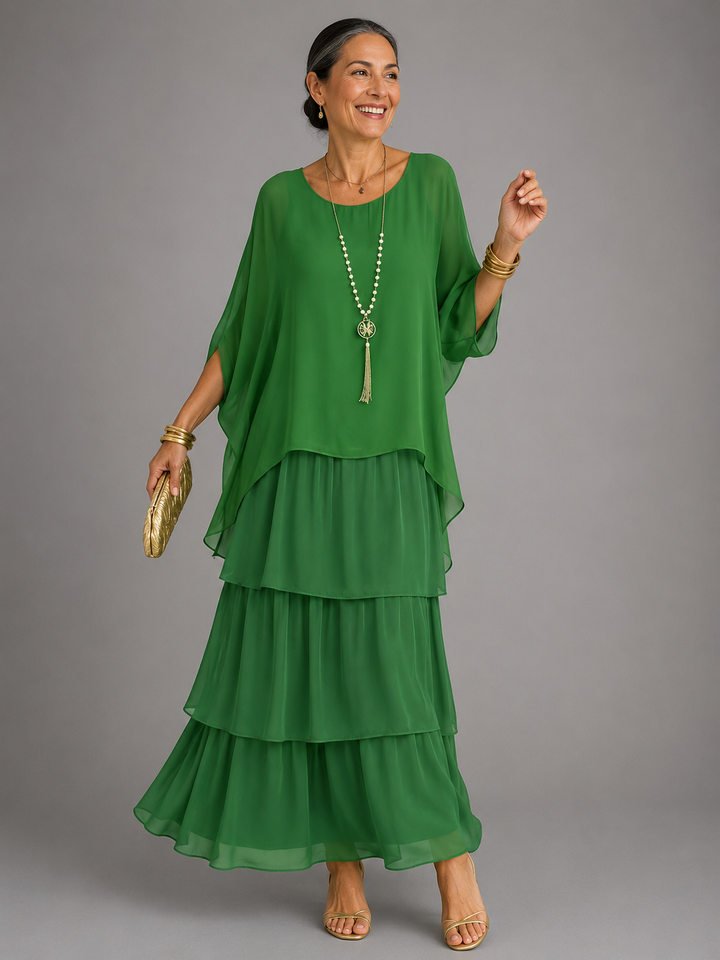Heaven | Elegant Flowing Maxi Dress