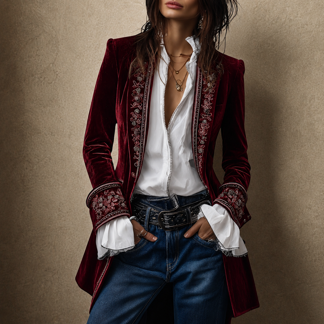 Rosalind™ Luxurious Velvet Jacket
