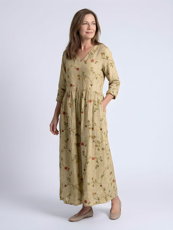 Marley | Elegant Floral Maxi Dress