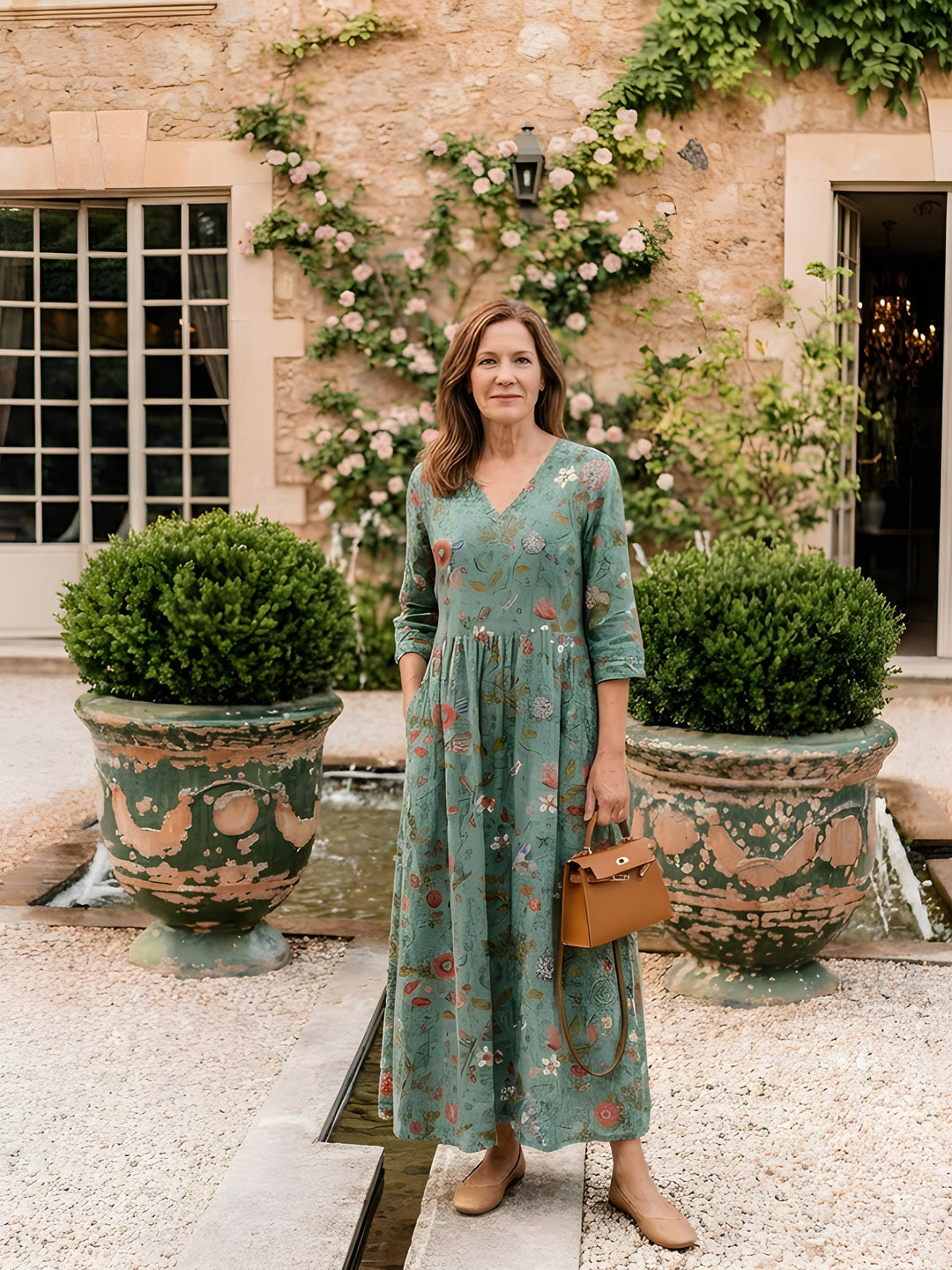 Marley | Elegant Floral Maxi Dress