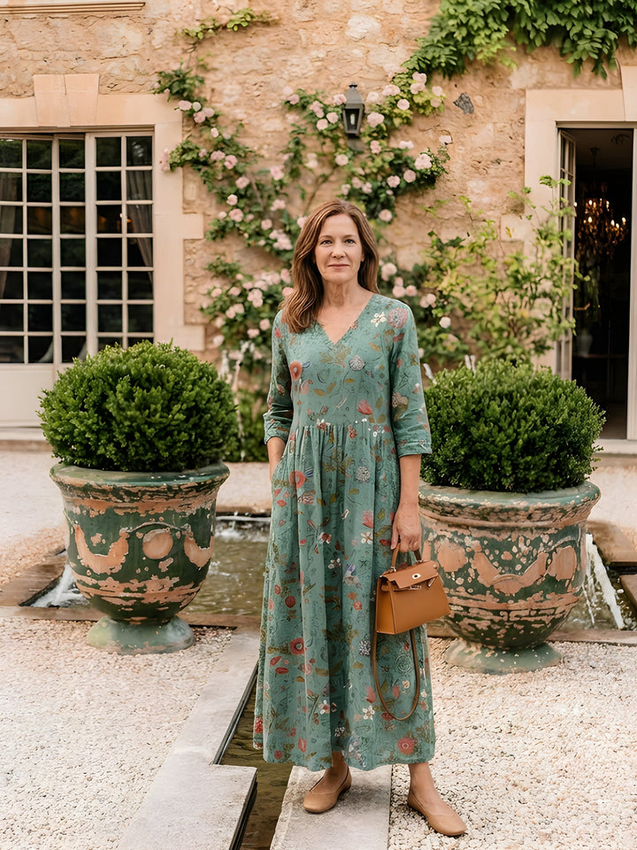 Marley | Elegant Floral Maxi Dress