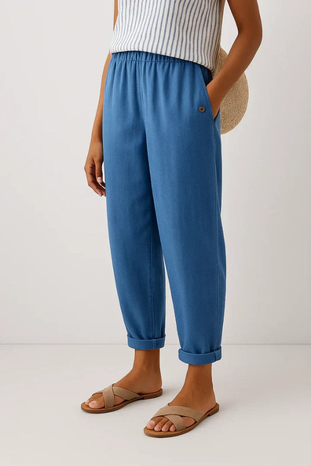 Romina™ Timeless Linen-Cotton Pants