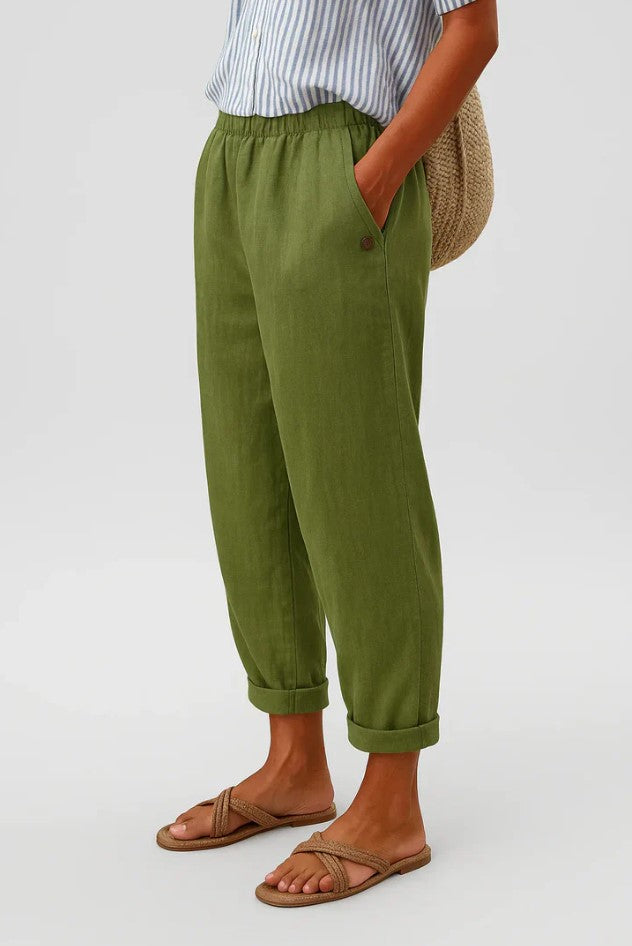 Romina™ Timeless Linen-Cotton Pants