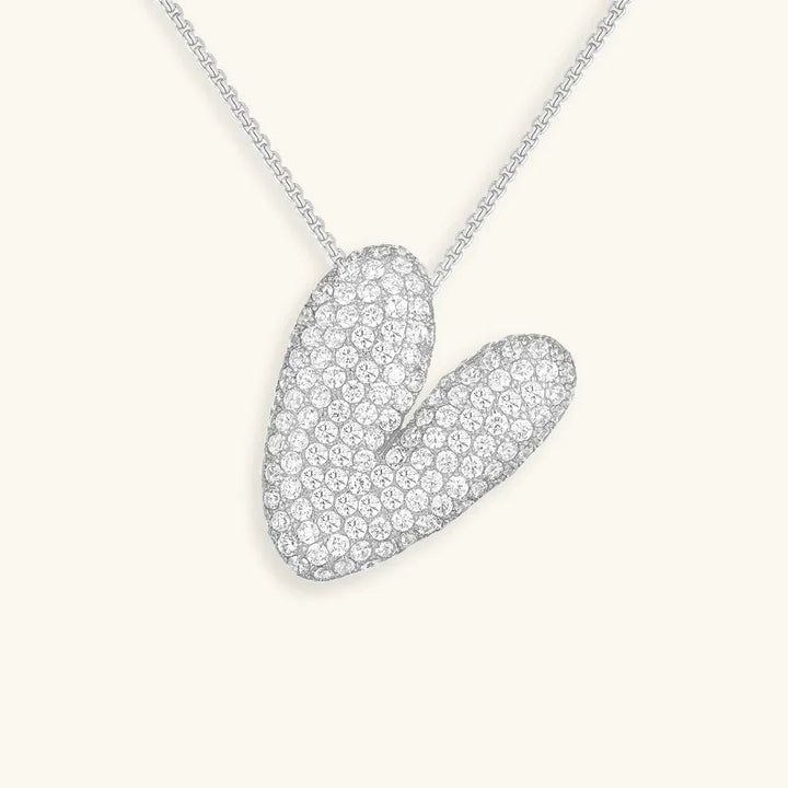 Bubble Initial Necklace