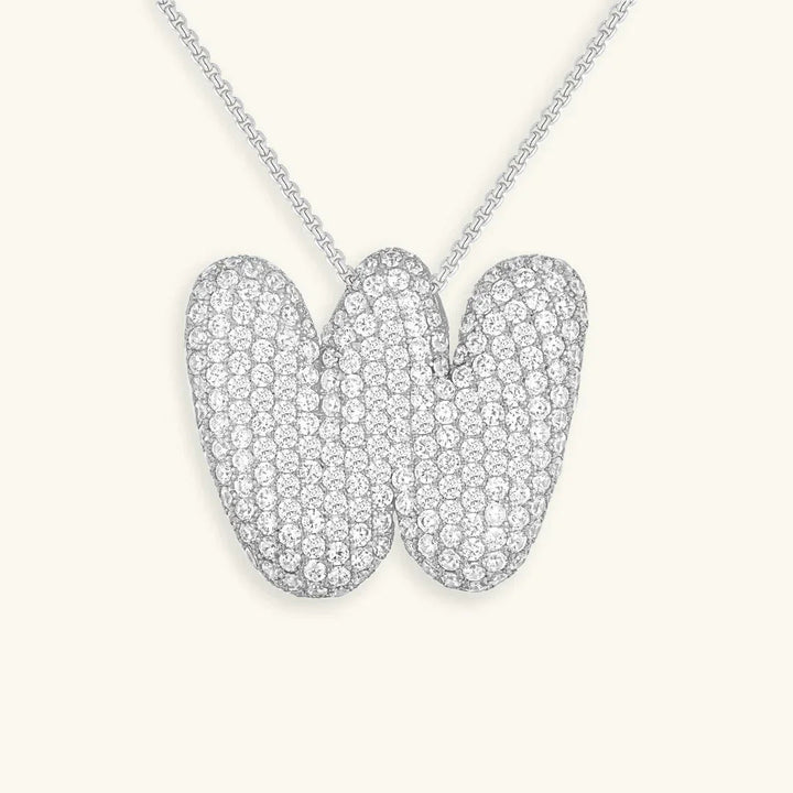 Bubble Initial Necklace
