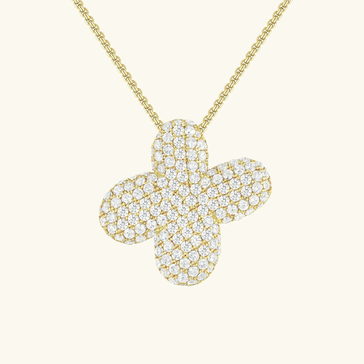 Bubble Initial Necklace