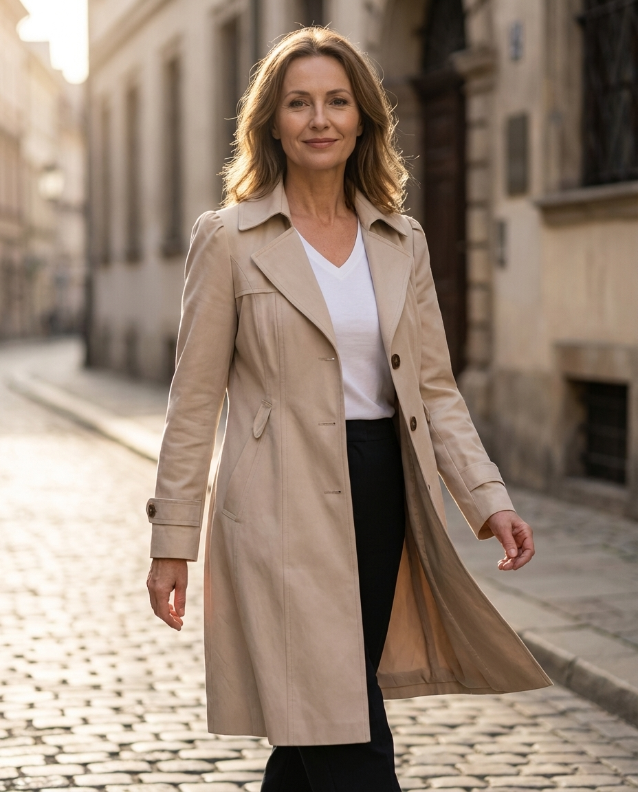 Katherine™ Elegant Spring Trench Coat