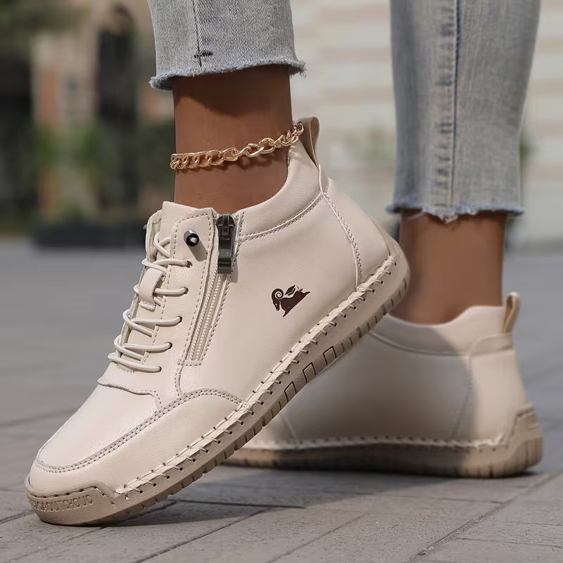 Soleil™ Orthopedic Comfort Zip Sneakers