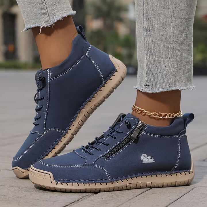 Soleil™ Orthopedic Comfort Zip Sneakers