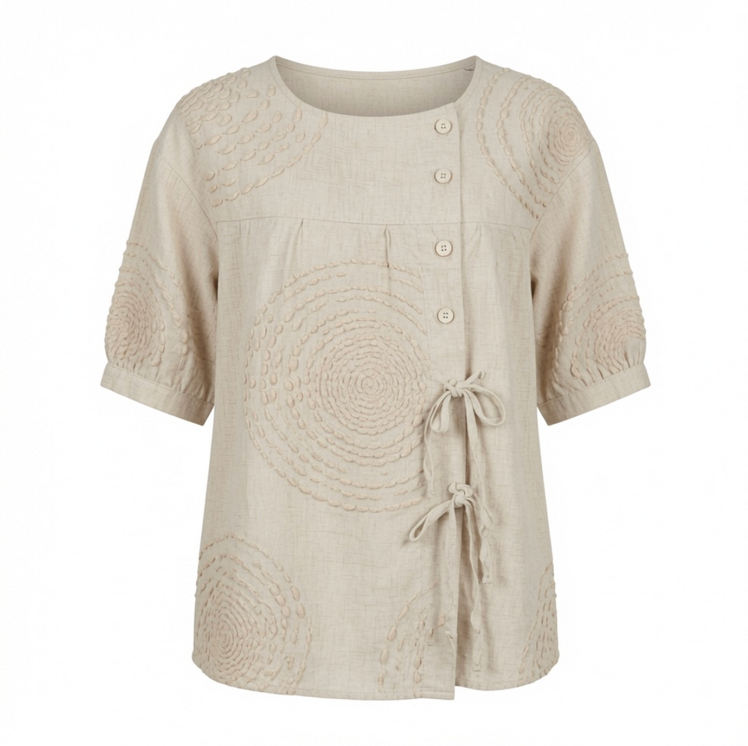 Mirabelle™ Embroidered Casual Top
