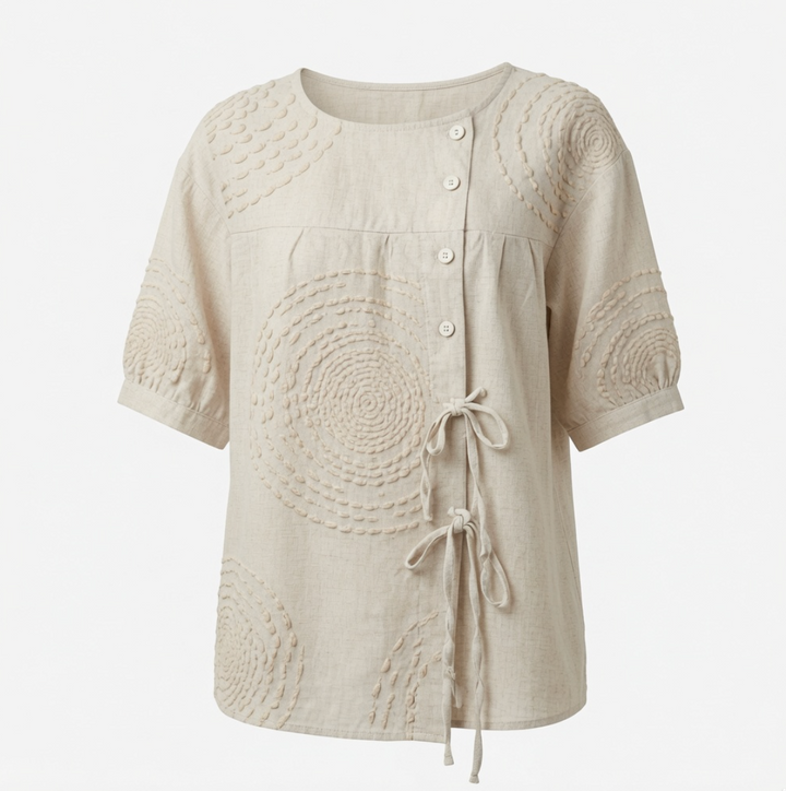 Mirabelle™ Embroidered Casual Top