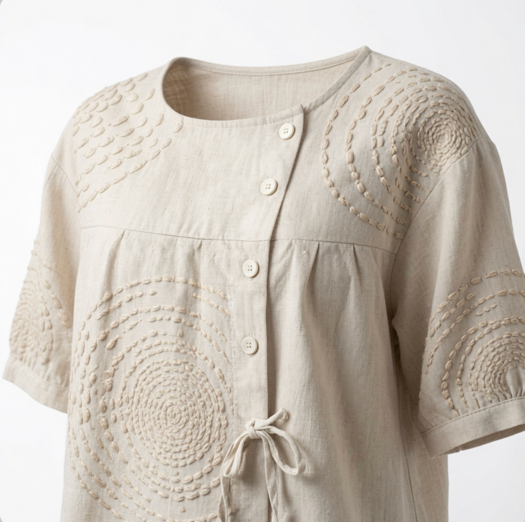 Mirabelle™ Embroidered Casual Top
