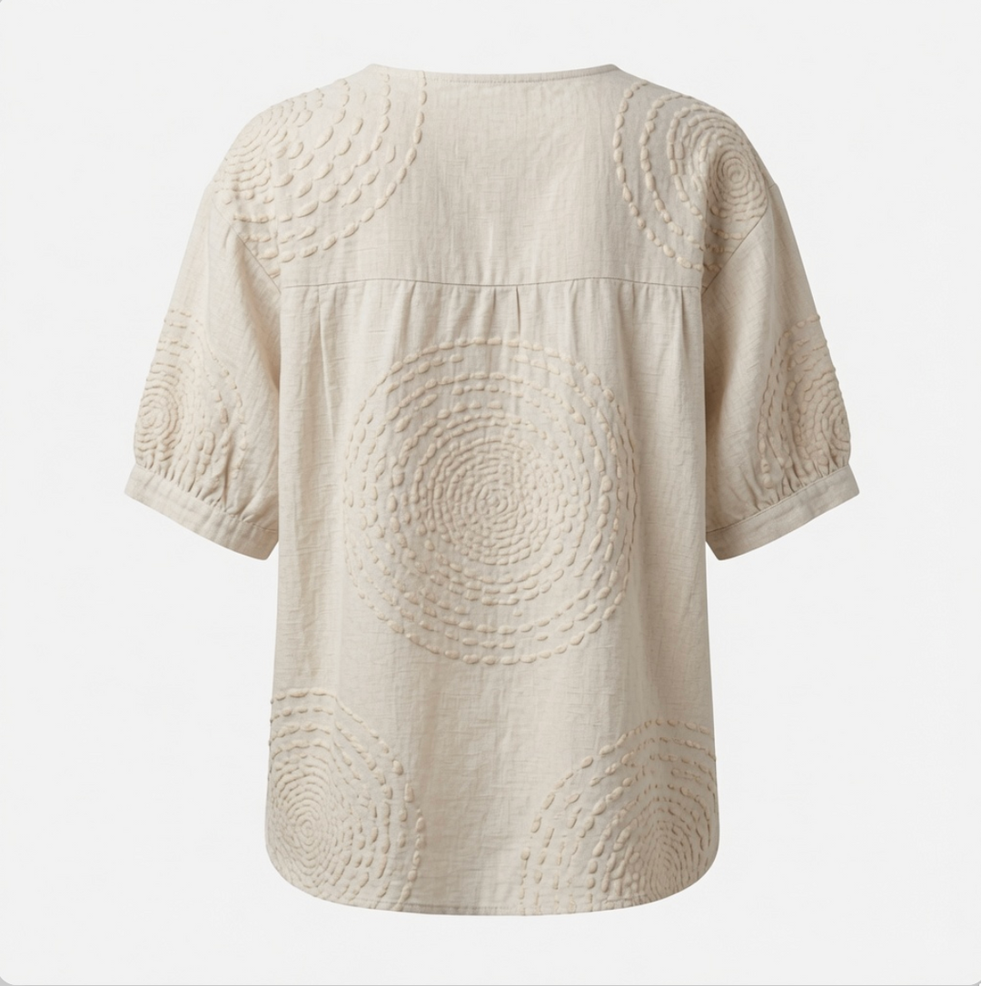 Mirabelle™ Embroidered Casual Top