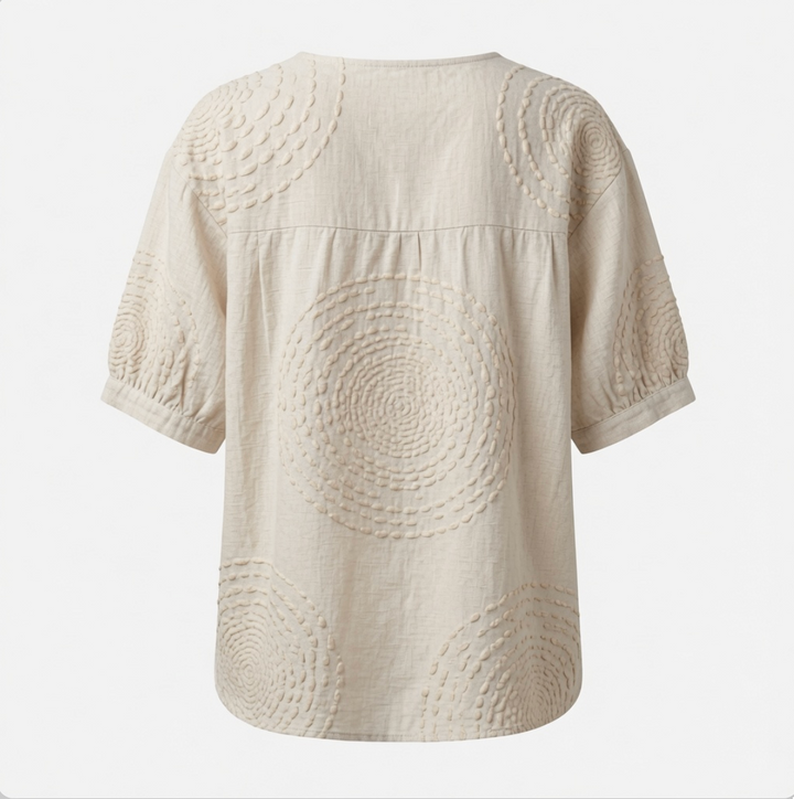 Mirabelle™ Embroidered Casual Top