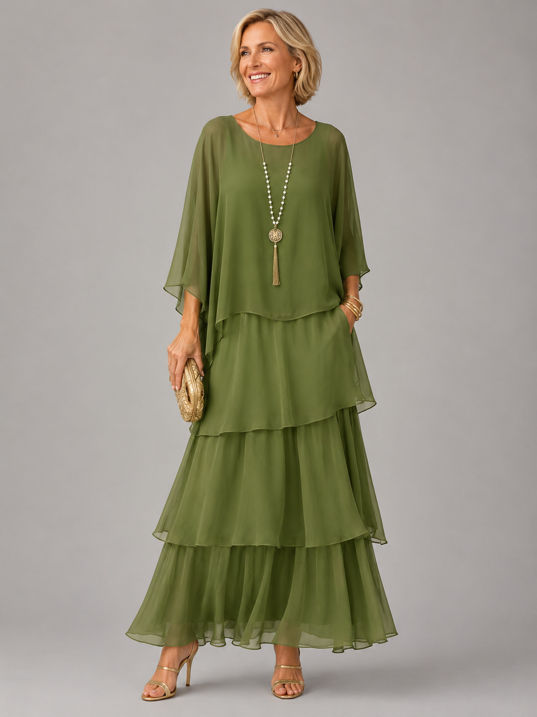 Heaven | Elegant Flowing Maxi Dress