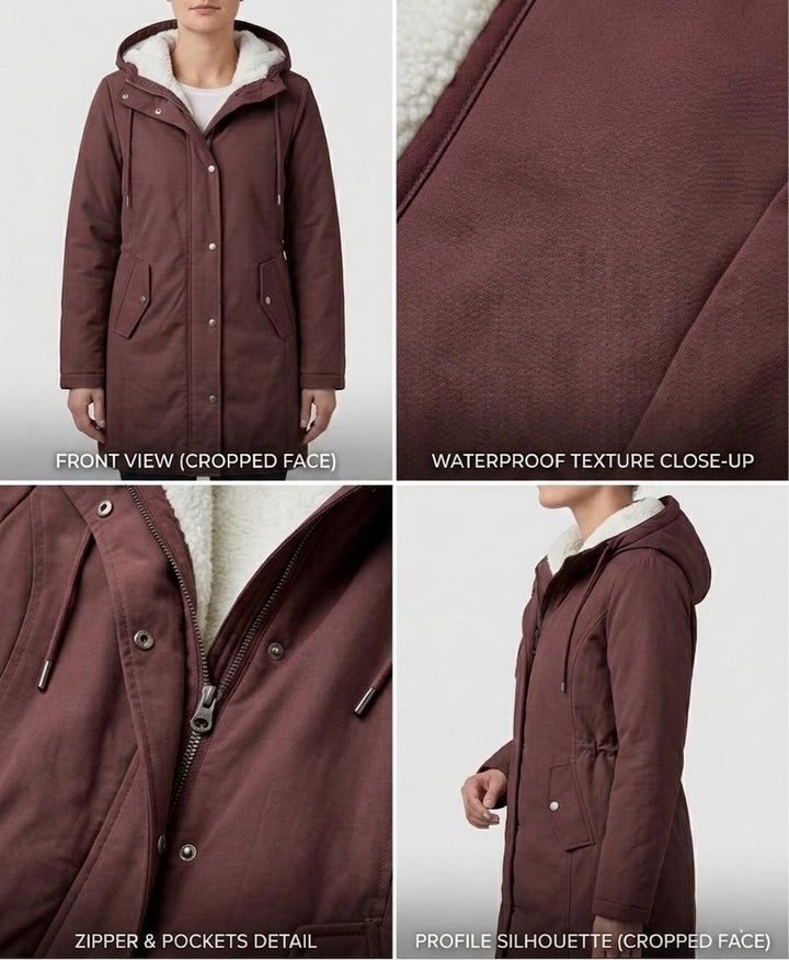 Leah™ Waterproof Fleece-Lined Parka