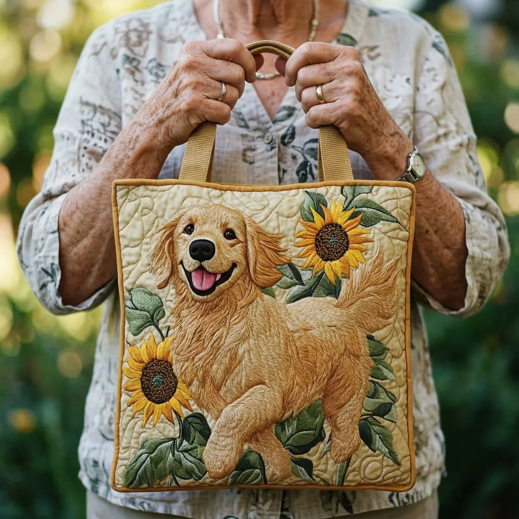 Handmade Tote Bag - Golden Retriever
