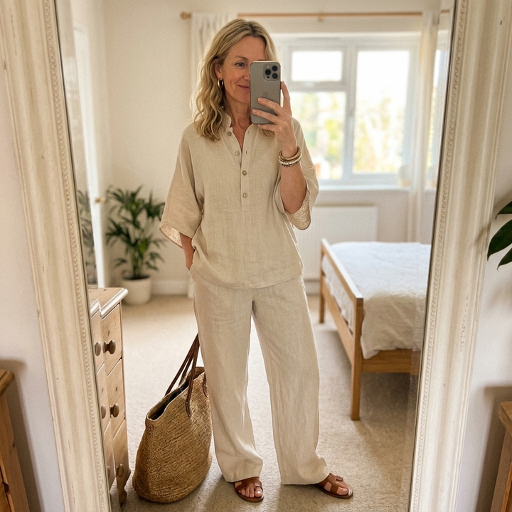 Calliope™ Cotton Linen Casual Set