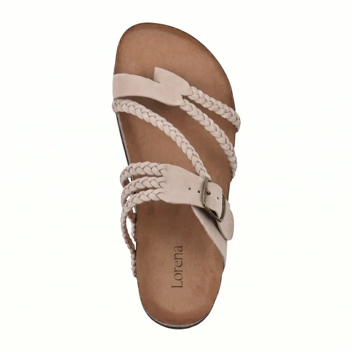 Leah™ Braided Cork Comfort Sandals
