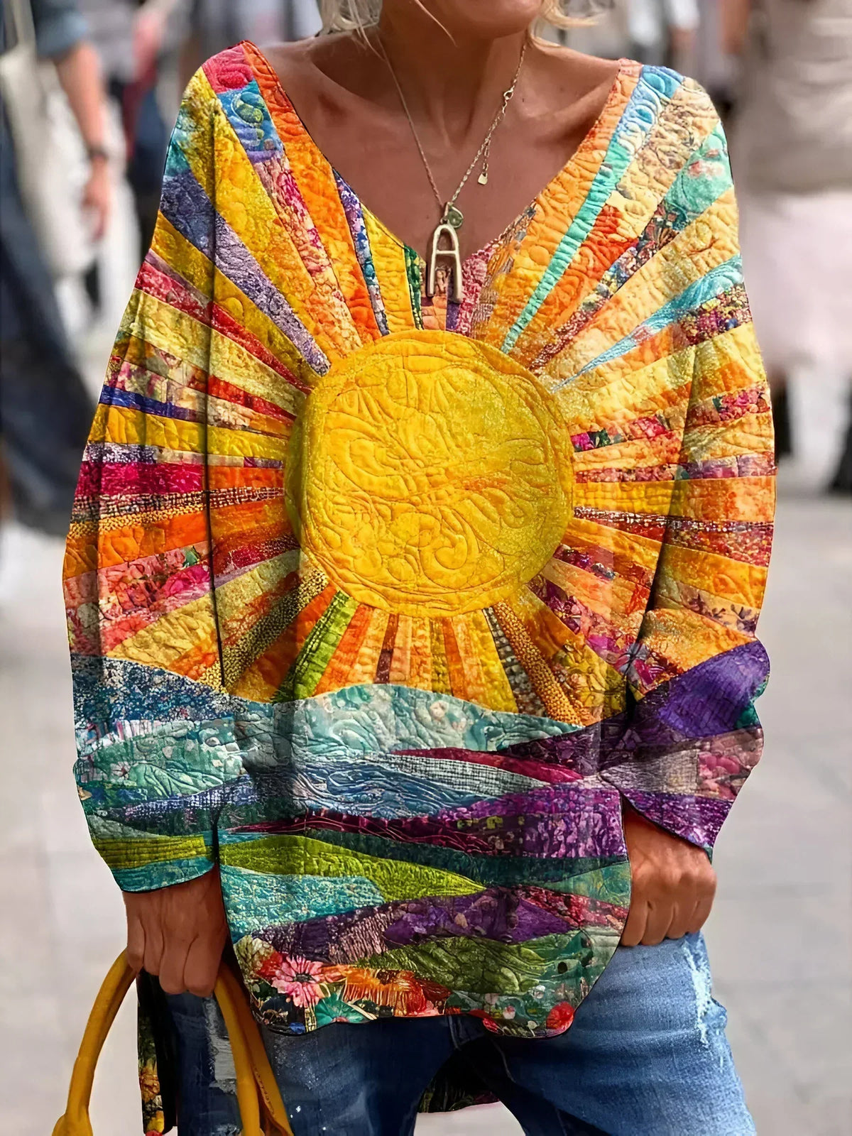 Zafira™ Premium Fabric Blouse