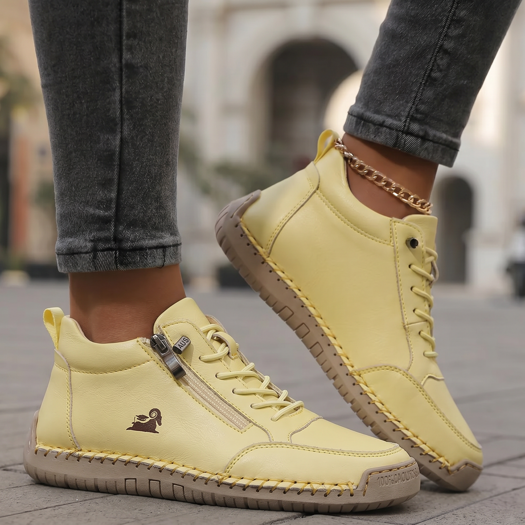 Soleil™ Orthopedic Comfort Zip Sneakers